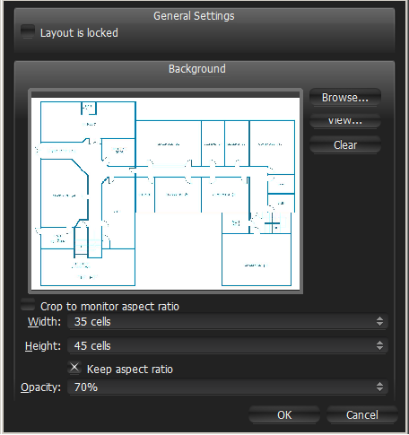 Using Backrounds (Maps or Plans) on Layout (E-Mapping) - 2